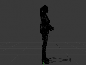 Woman in Casual Clothes 02 Model 3D