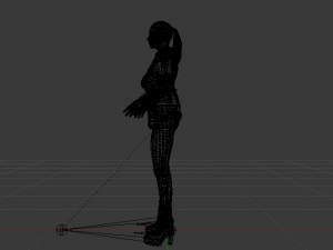 Woman in Casual Clothes 02 Model 3D