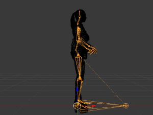 Woman in Casual Clothes 02 3D Model