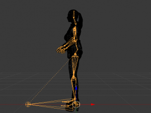 Woman in Casual Clothes 02 Model 3D