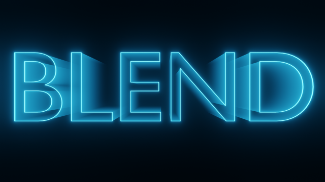 80s Style Text Animation - made in Blender Modèle 3D .c4d .max .obj .3ds .fbx .stl .blend 