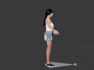 Woman in Casual Clothes 03 3D मॉडल