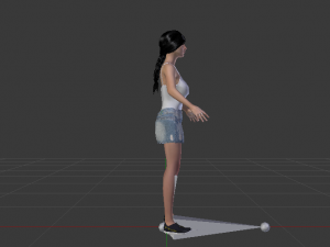 Woman in Casual Clothes 03 3D मॉडल