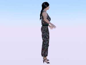 Woman in Casual Clothes 04 3D 모델
