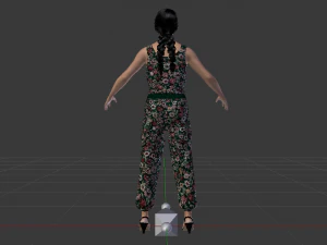 Woman in Casual Clothes 04 3D Model