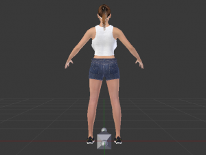 Woman in Casual Clothes 05 3D Model