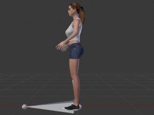 Woman in Casual Clothes 05 3D Model