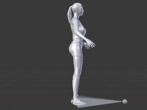 Woman in Casual Clothes 05 3D Model