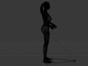 Woman in Casual Clothes 05 3D Model