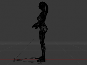 Woman in Casual Clothes 05 3D Model