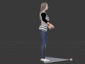 Woman in Casual Clothes 06 3D मॉडल