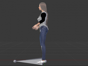 Woman in Casual Clothes 06 3D मॉडल