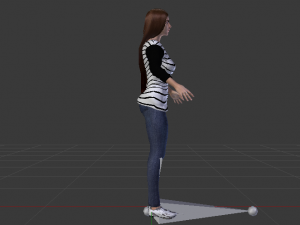 Woman in Casual Clothes 06 3D मॉडल