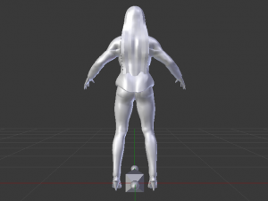 Woman in Casual Clothes 07 Model 3D