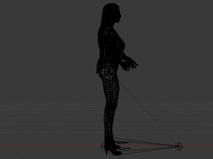 Woman in Casual Clothes 07 Model 3D