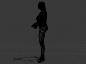 Woman in Casual Clothes 07 Model 3D