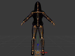 Woman in Casual Clothes 07 Model 3D