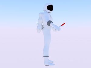 Astronaut Model 3D