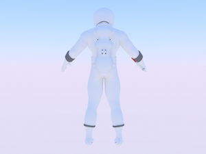 Astronaut Model 3D