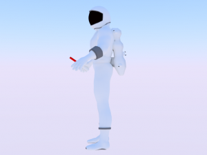 Astronaut Model 3D