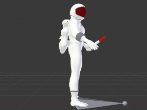 Astronaut Model 3D