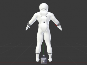 Astronaut Model 3D