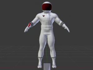 Astronaut 3D Model