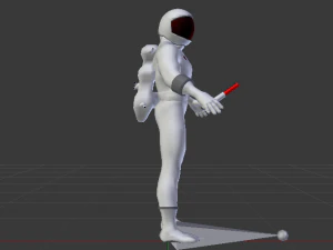 Astronaut 3D Model