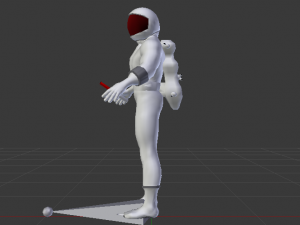 Astronaut Model 3D
