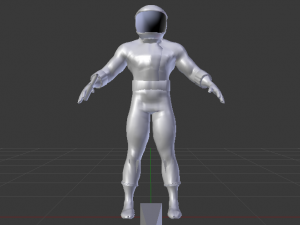 Astronaut Model 3D
