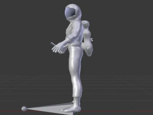 Astronaut 3D Model