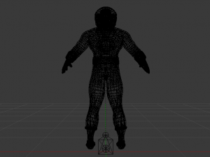 Astronaut Model 3D