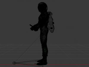 Astronaut Model 3D