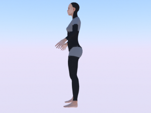 AVA Skeleton 3D-Modell
