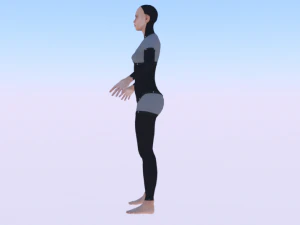 AVA Skeleton 3D Model
