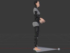 AVA Skeleton 3D Model