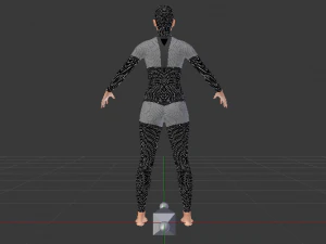 AVA Skeleton 3D Model