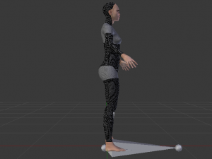 AVA Skeleton 3D-Modell