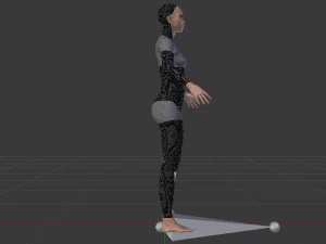 AVA Skeleton 3D Model