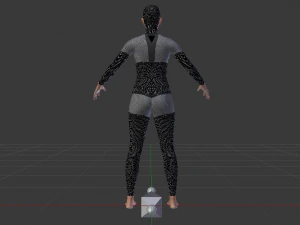 AVA Skeleton 3D Model