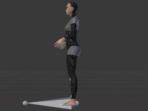 AVA Skeleton 3D Model