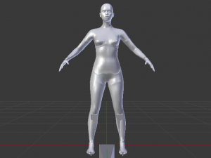 AVA Skeleton 3D-Modell