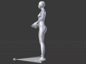 AVA Skeleton 3D Model