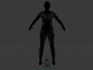 AVA Skeleton 3D-Modell