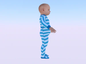 Baby Boy 3D Model