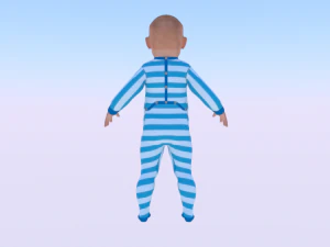 Baby Boy 3D Model