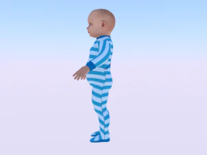 Baby Boy 3D Model