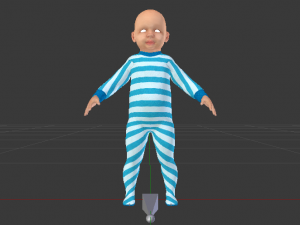Baby Boy Modèle 3D