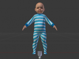 Baby Boy Modèle 3D