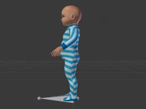 Baby Boy 3D Model